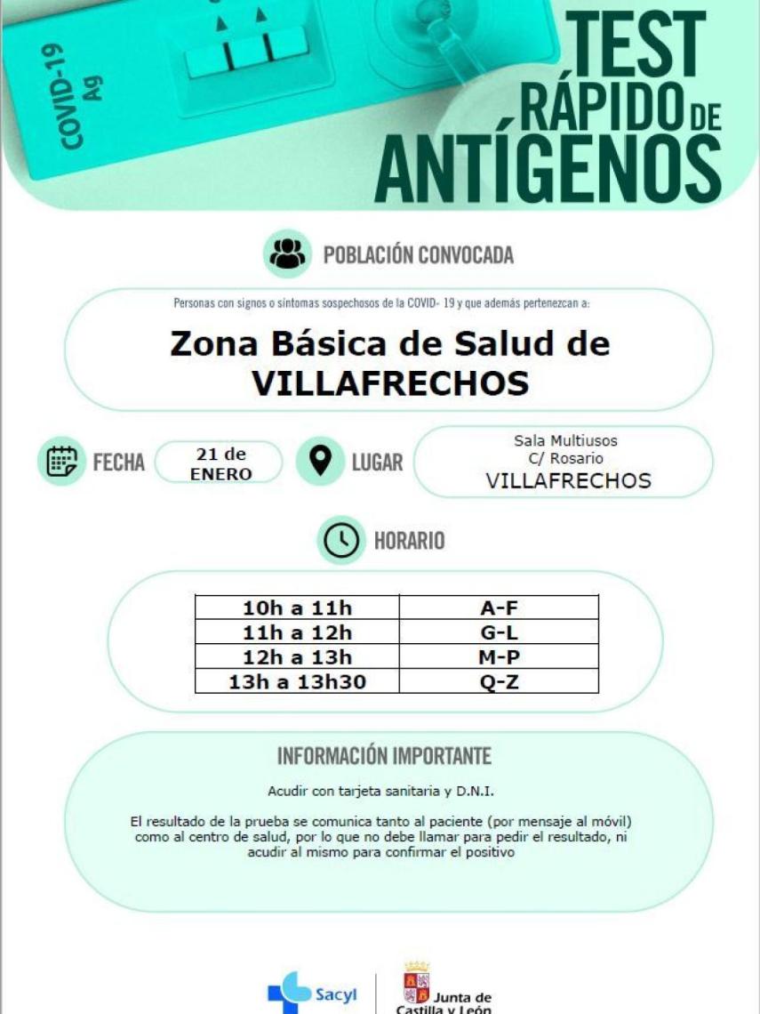 Antígenos en Villafrechós