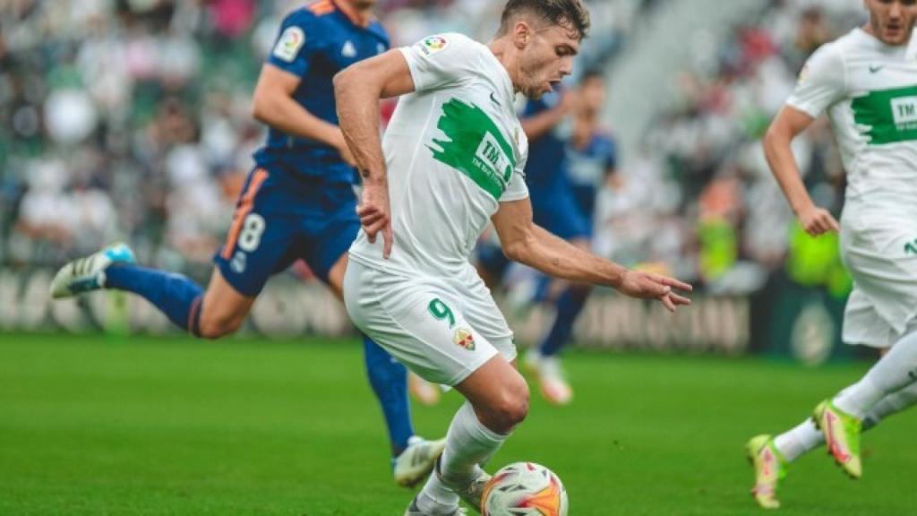 Boyé durante el último partido ante el Madrid.