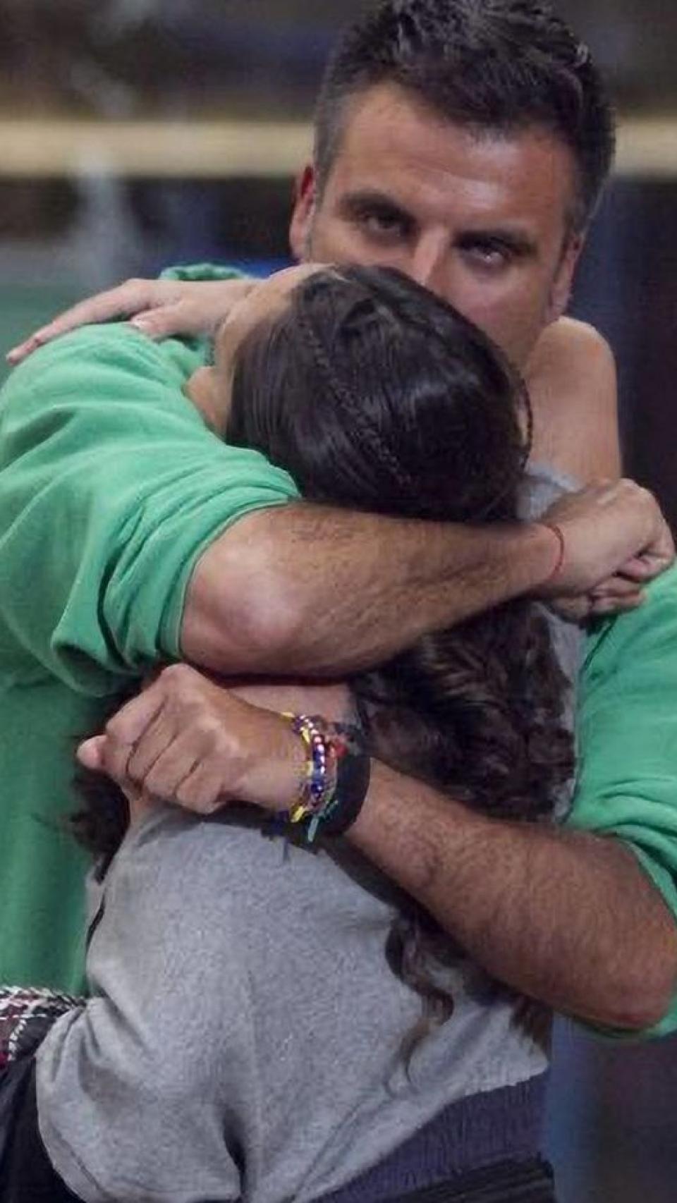 Pepe Herrero y Ainhoa Pareja en una imagen tomada durante su concurso en 'GH'.