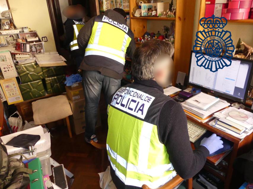 Registro de la detenida por falsificación de documentos médicos