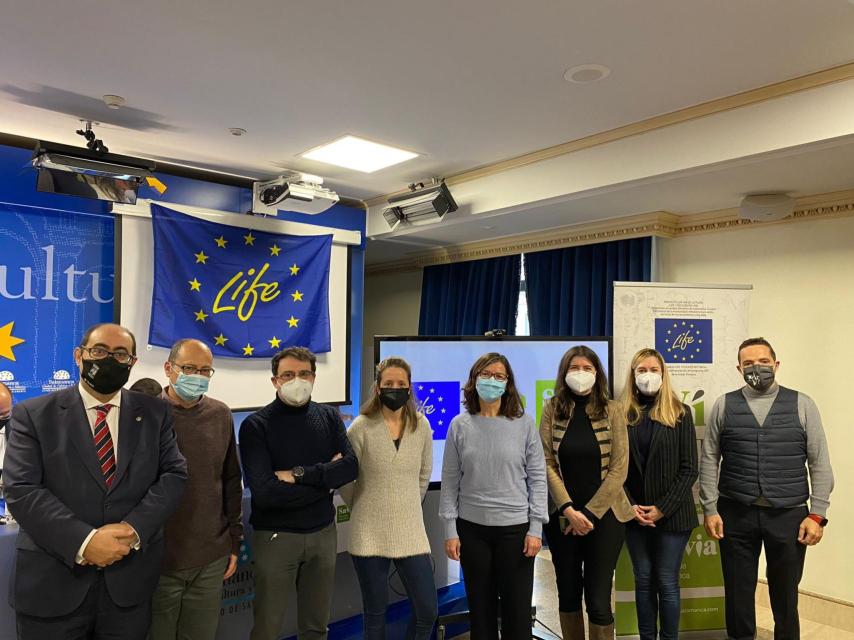 Reunión del Ayuntamiento con los enviados de la Comisión Europea