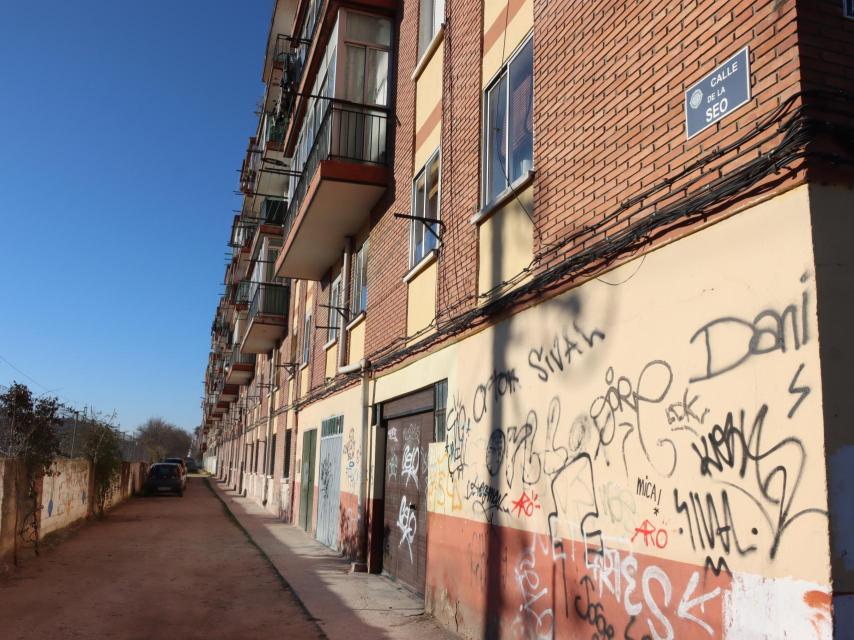 Calle Seo, en Valladolid