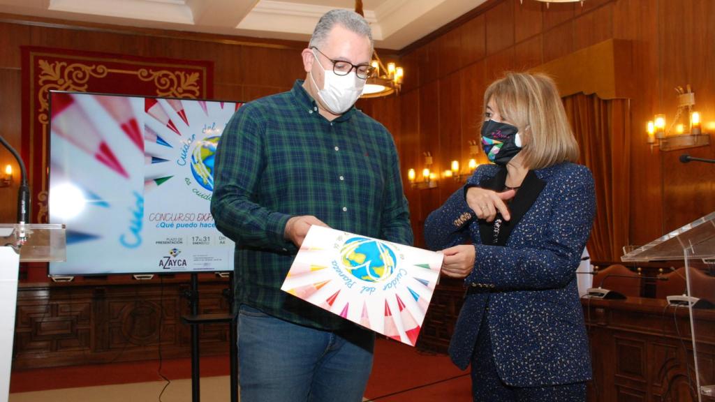 Presentación del concurso escolar de Azayca