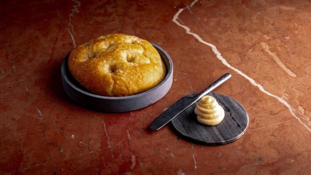 Pan y mantequilla casera