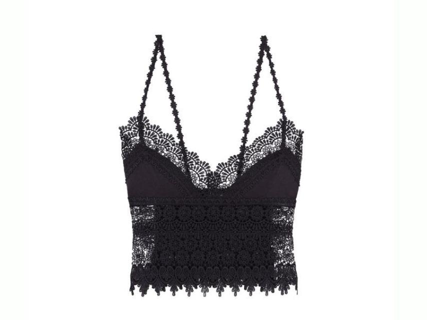 Top modelo 'Dana' de Charo Ruiz con transparencias (196 euros),