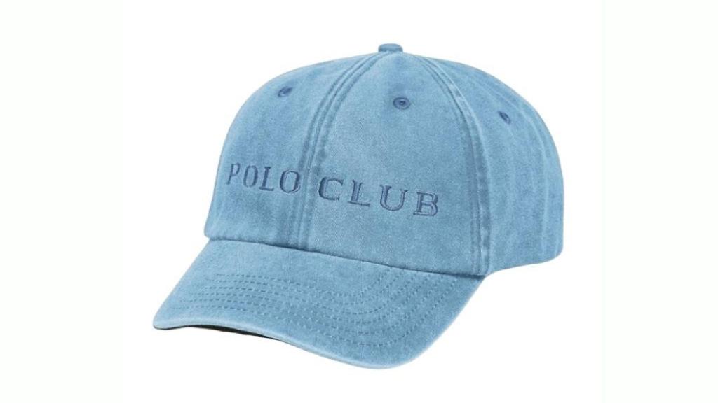 Gorra denim de Polo Club. Precio: 24,99 euros.