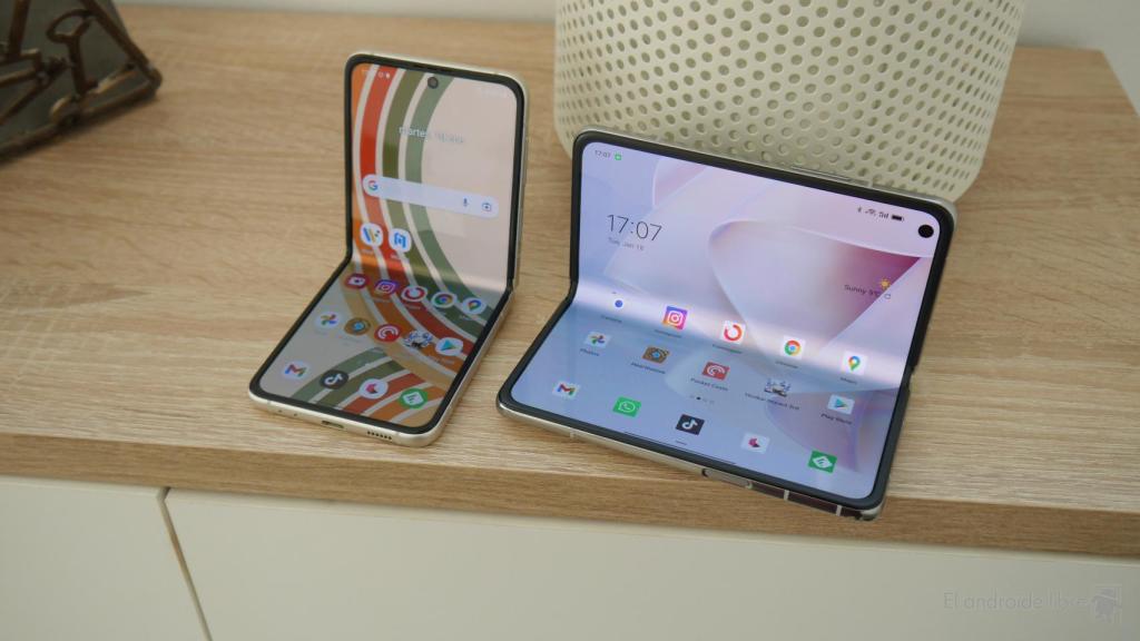 Samsung Galaxy Z Flip 3 y OPPO Find N