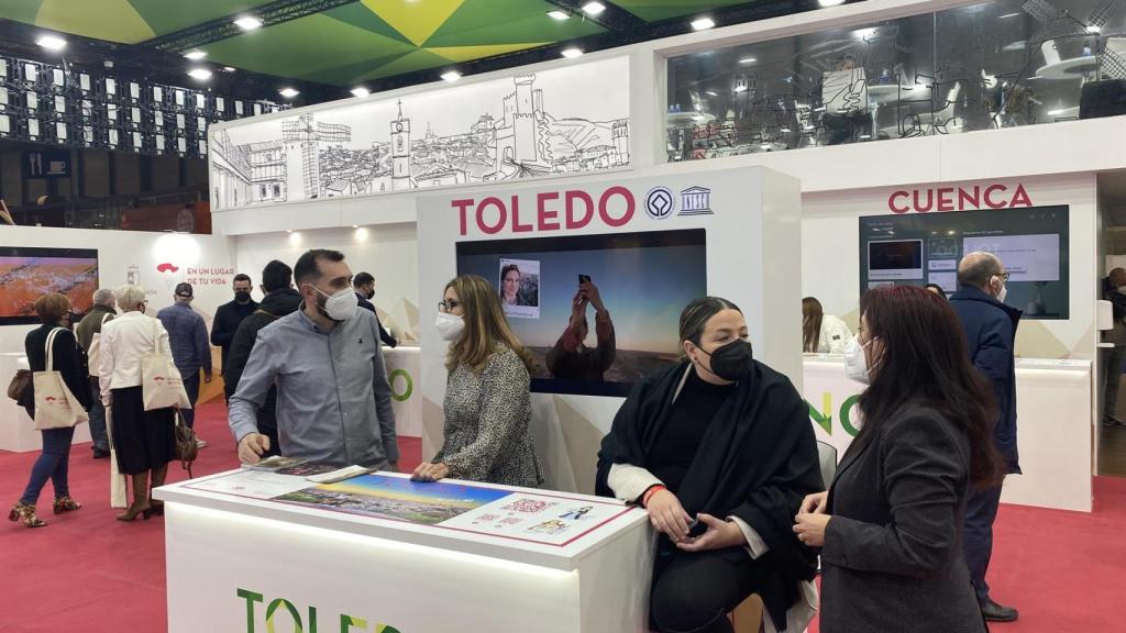 Toledo en el stand de Castilla-La Mancha. Foto: Ayuntamiento de Toledo