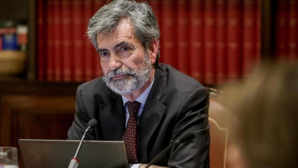 Carlos Lesmes, presidente del CGPJ , en una foto de archivo.