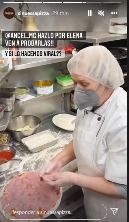 Reto a Ángel Martín. Foto: IG Stories