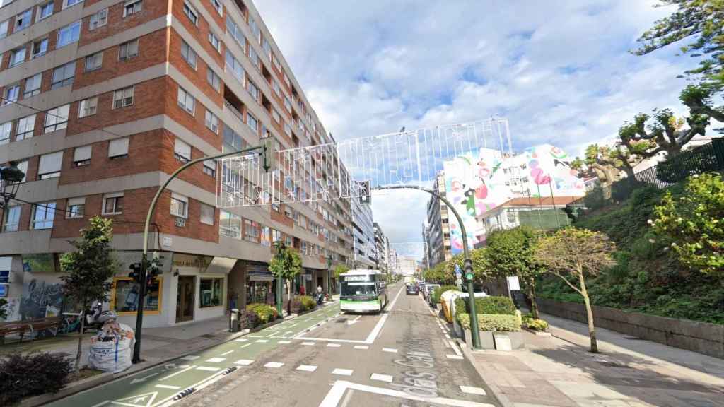 Avenida das Camelias en Vigo.