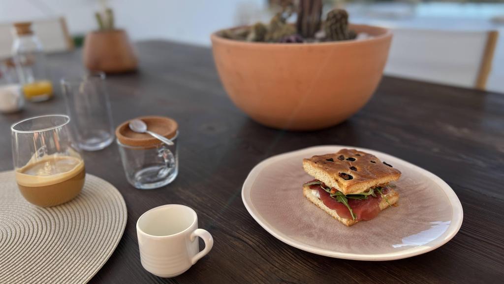 El desayuno casero de Finca Yantar