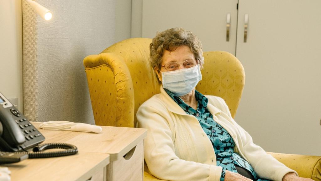 Usuaria de una residencia CleceVitam.