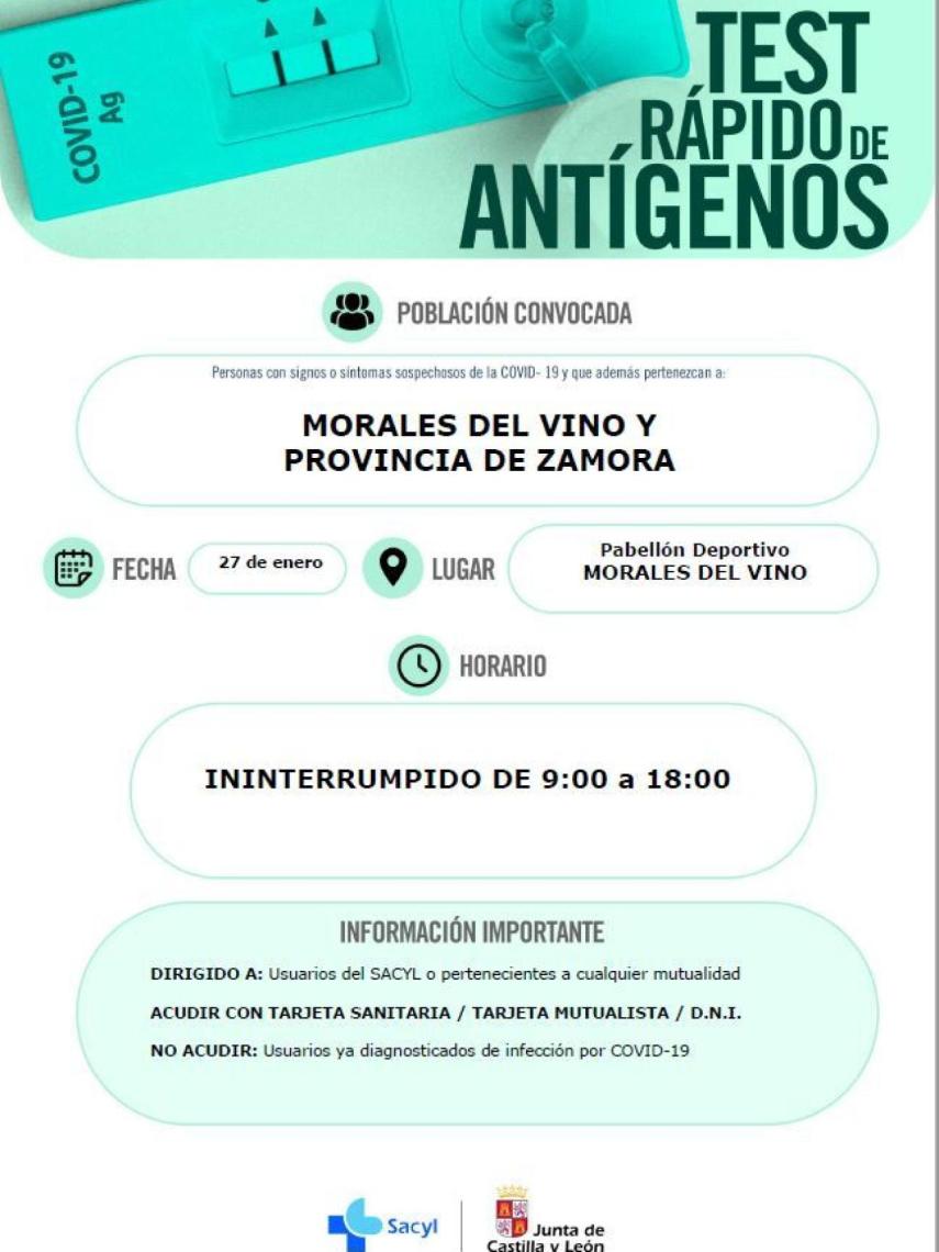 Antígenos en Morales del Vino