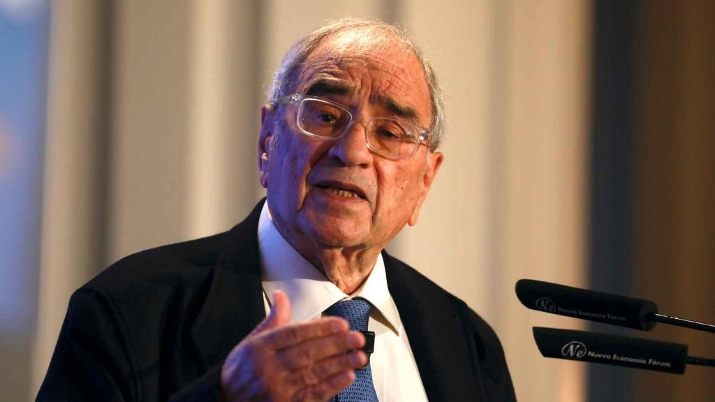 Martín Villa en el desayuno informativo de Fórum Europa de este lunes. EP