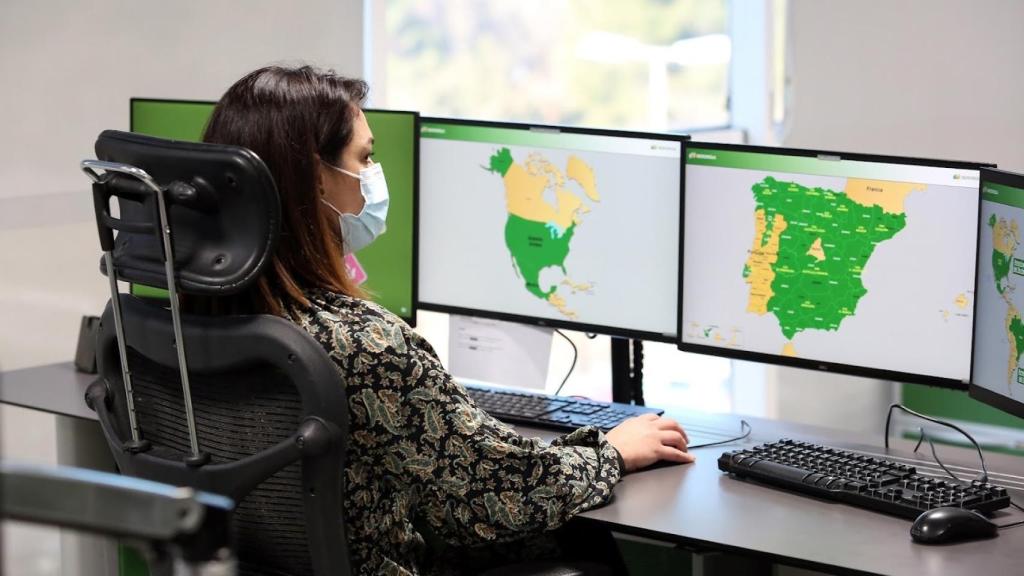 Centro de Operación de Renovables de Iberdrola en Toledo.