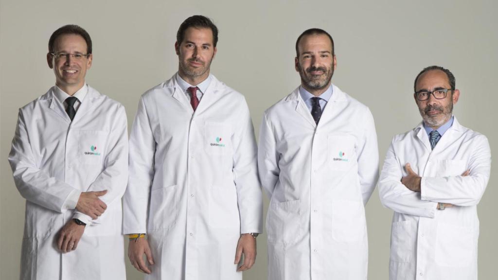 El equipo de la unidad de cardiología de Quirónsalud Alicante.