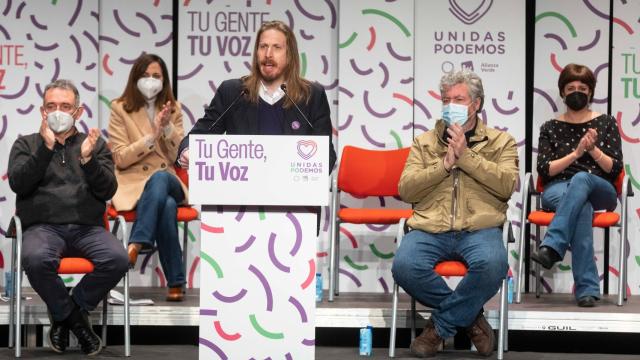 Podemos Castilla y León en su presentación en Valladolid
