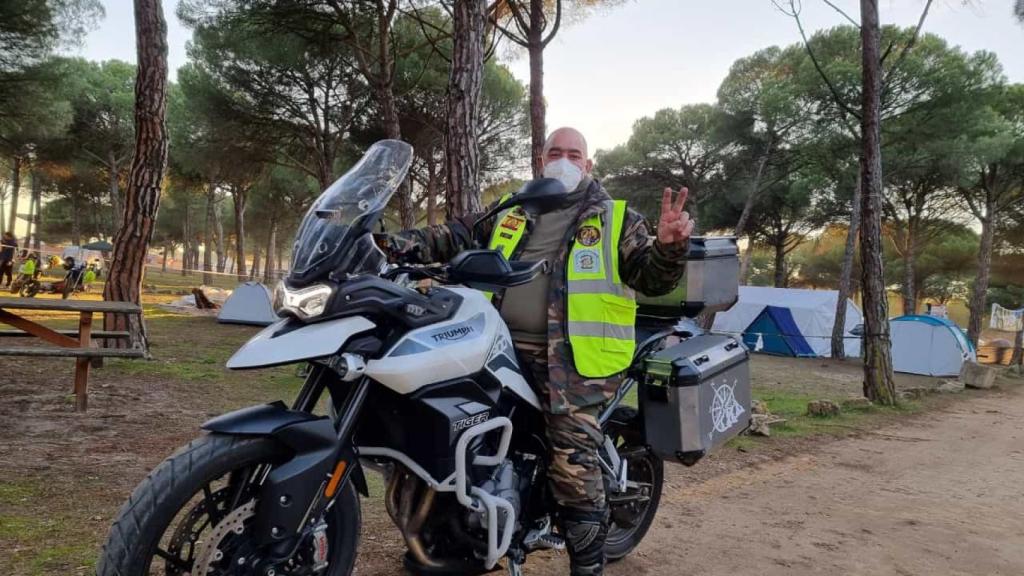 'El Solitario', el primero en llegar cada año a Motauros