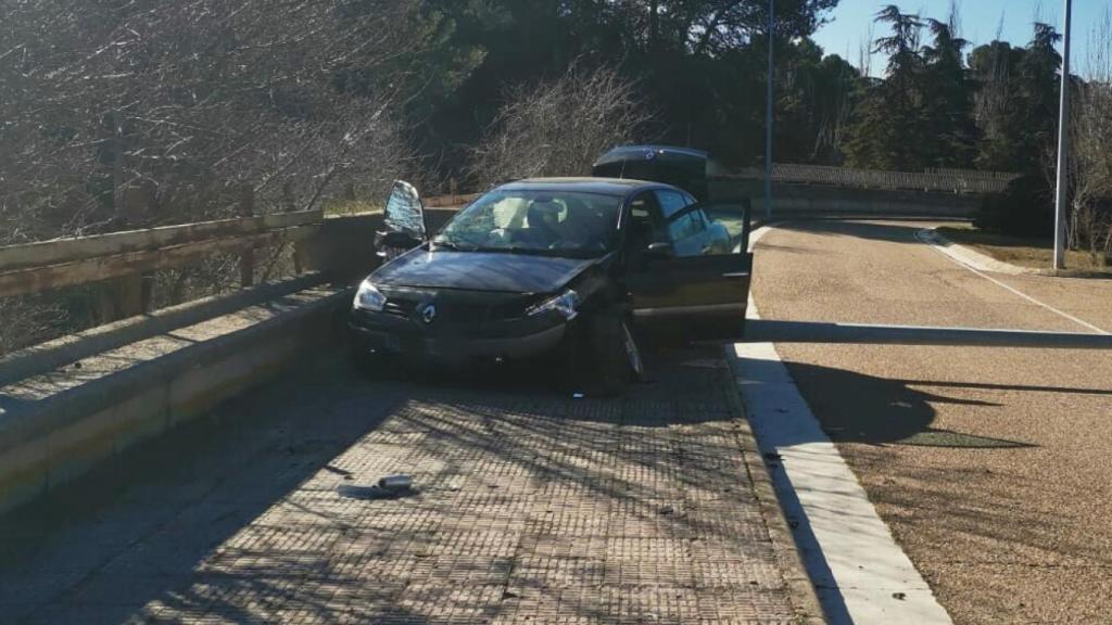 Imagen del accidente. Fotografía: Policía Nacional