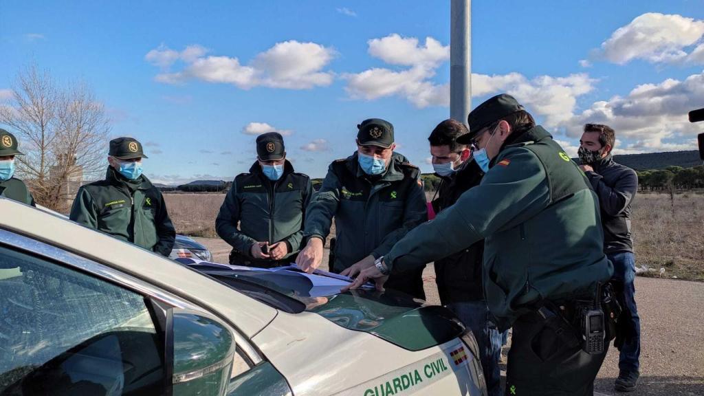 La Guardia Civil se coordina en la batida del jueves