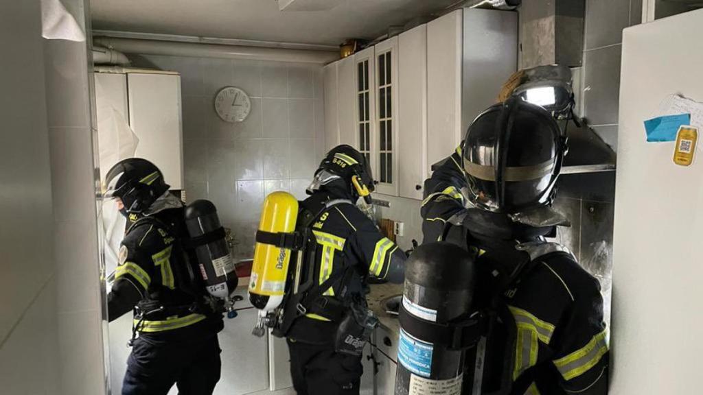 Los Bomberos de Diputación de Valladolid sofocan las llamas