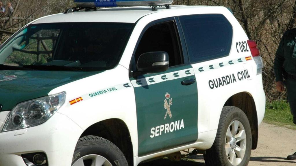 Vehículo de agentes del Seprona