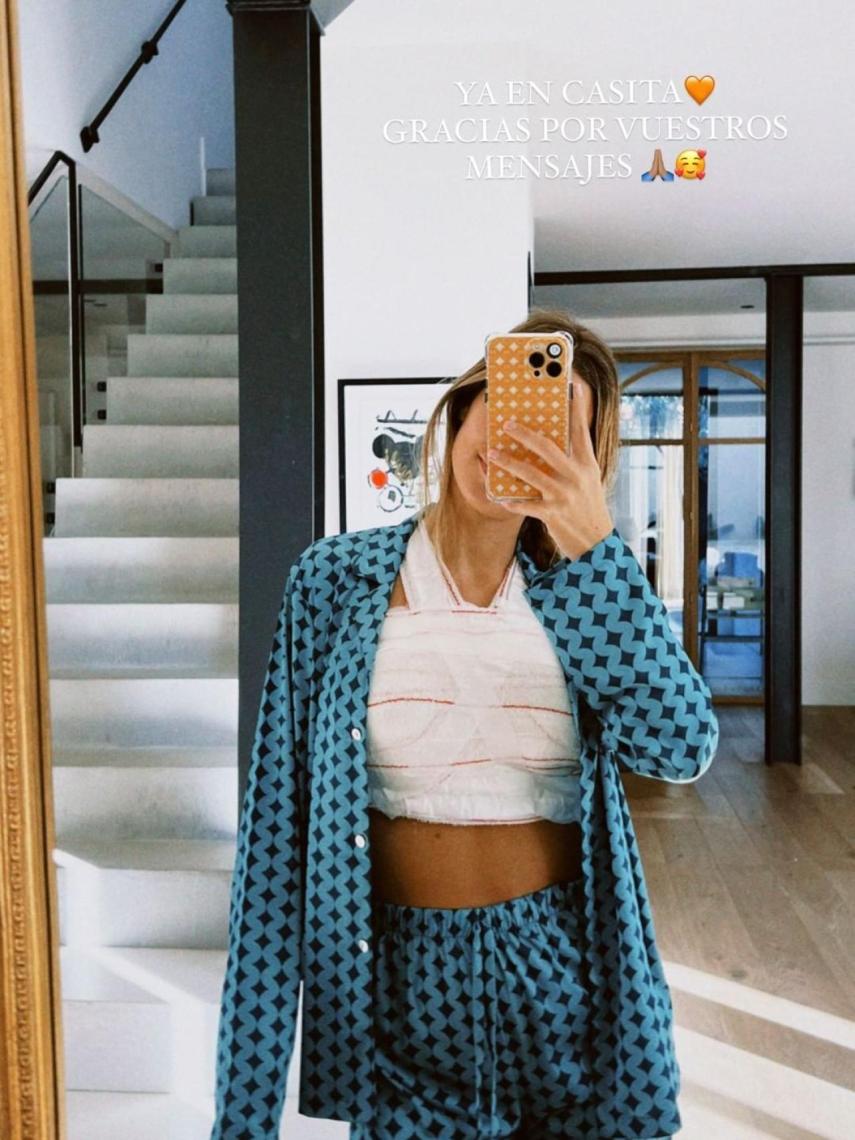 María Pombo se ha sometido a un reducción de pecho y ha mostrado su vendaje en sus redes sociales.