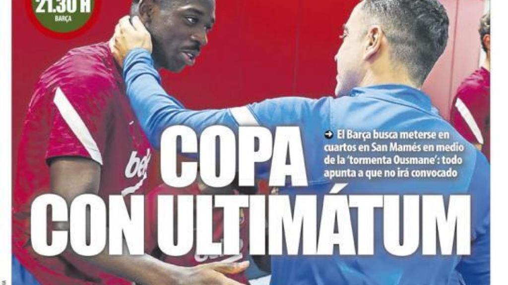 Portada Mundo Deportivo (20/01/22)