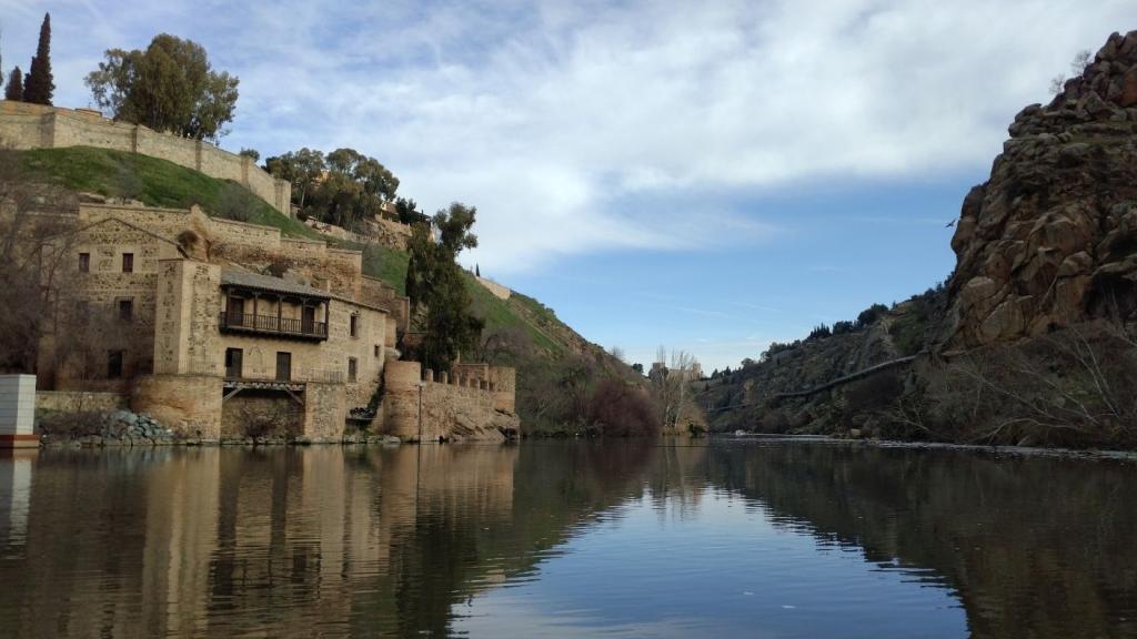 Imagen del río Tajo a su paso por Toledo.