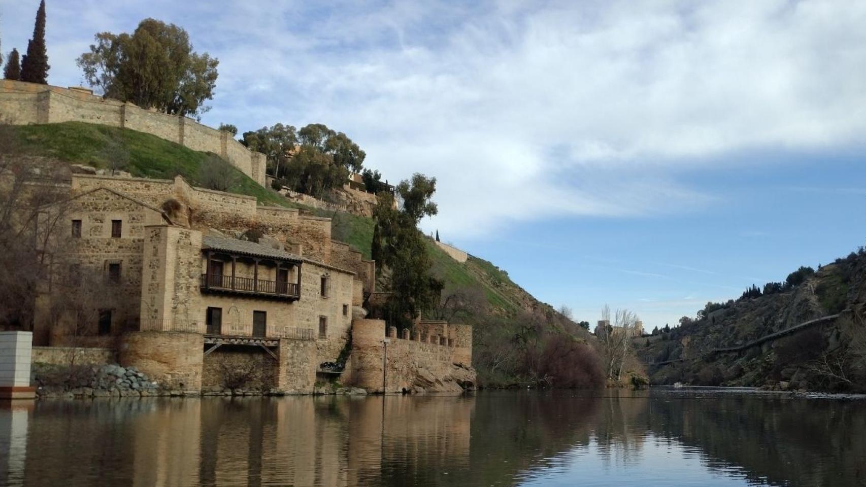 La Casa del Diamantista, en la ribera del Tajo.