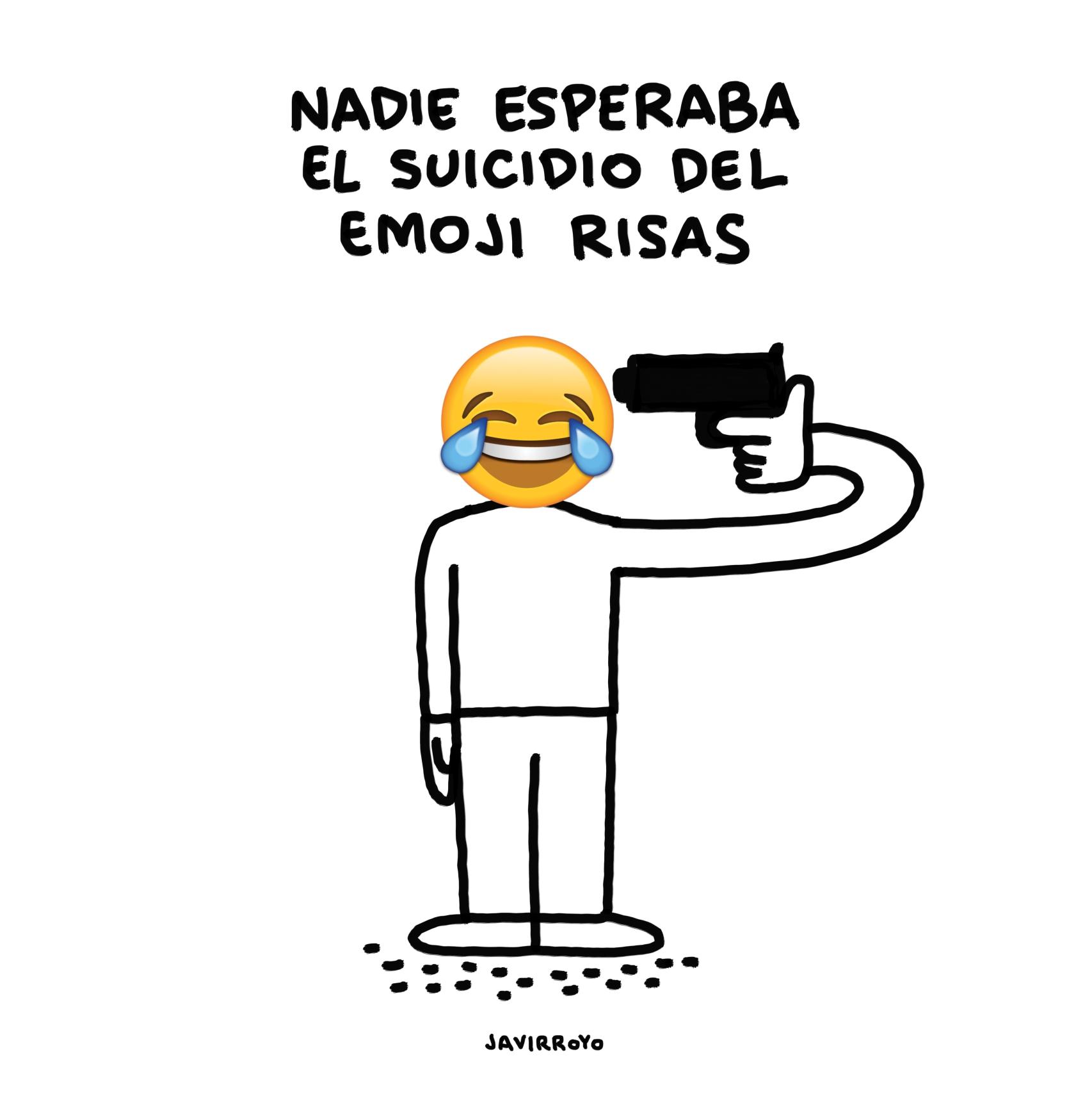 Ilustración sobre el suicidio.