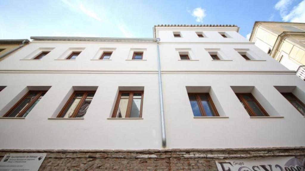 Imagen del edificio de la calle Beatas, en el Centro de Málaga, que albergará la incubadora de economistas.