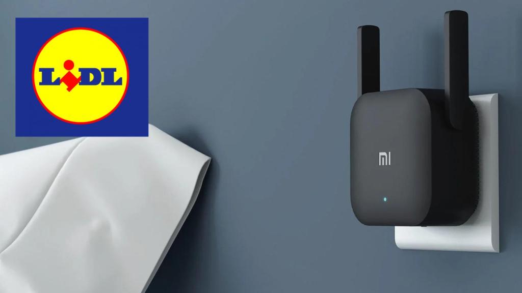 Así es el repetidor WiFi de Xiaomi que vende Lidl.