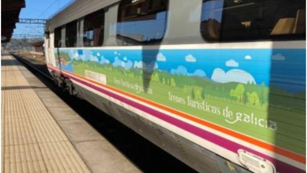 Trenes turísticos de Galicia.