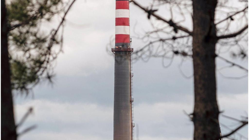 Fábrica de Alcoa en San Cibrao.