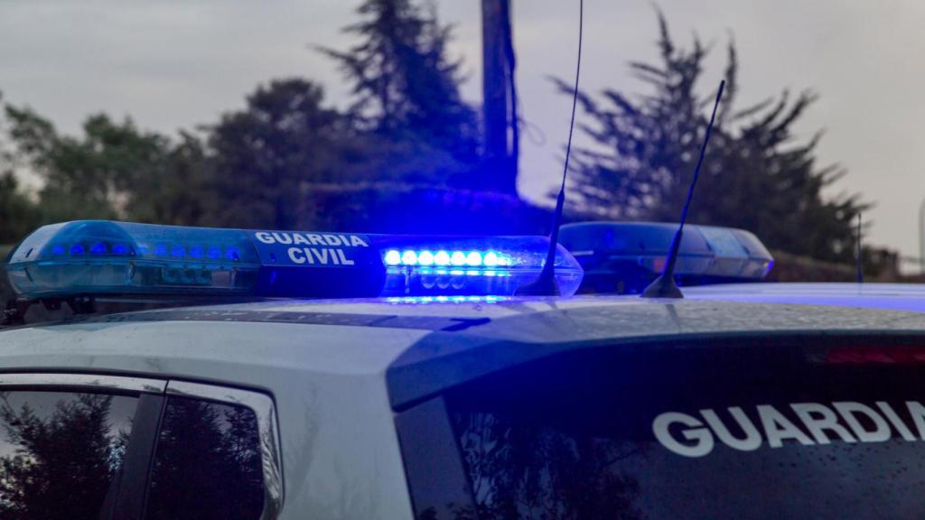 Vehículo de la Guardia Civil.