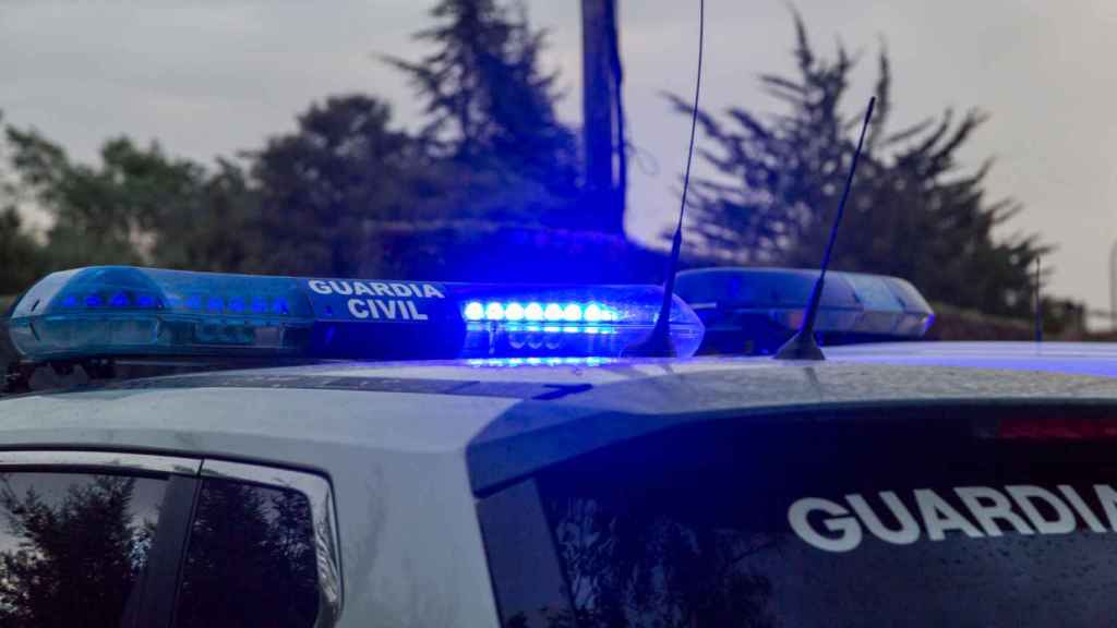 Vehículo de la Guardia Civil.