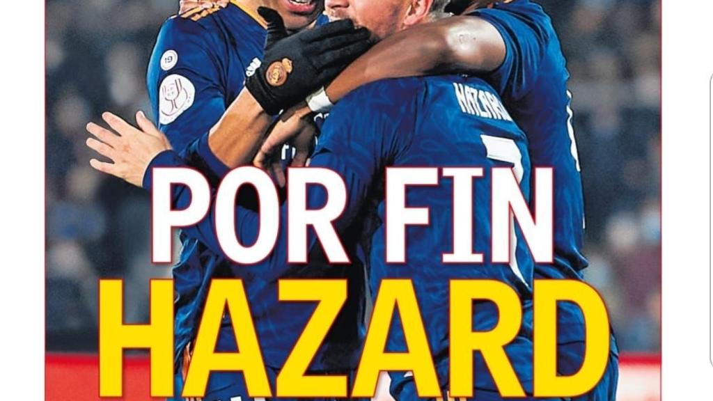 La portada del diario AS (21/01/2022)