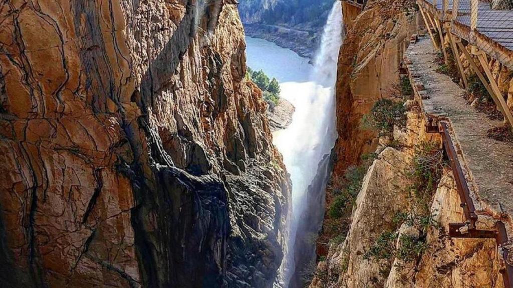 El Caminito del Rey está en el top 5 de lugares más fotografiados de Málaga.