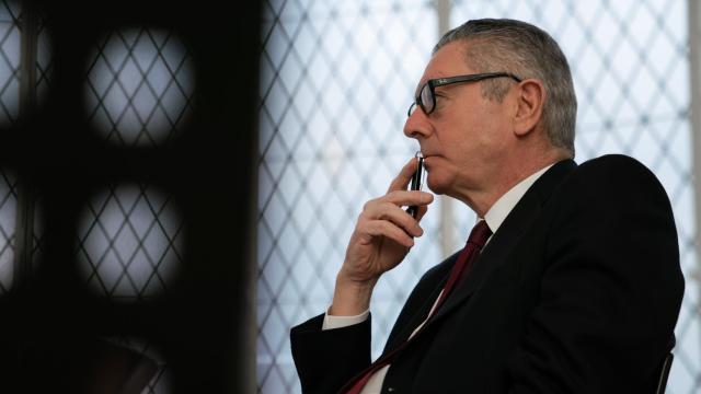 Alberto Ruiz-Gallardón, alcalde de Madrid durante los atentados del 11-M, fotografiado por este periódico en 2022.