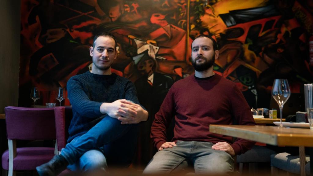 Mario y David Villalón, dueños de Angelita Madrid.