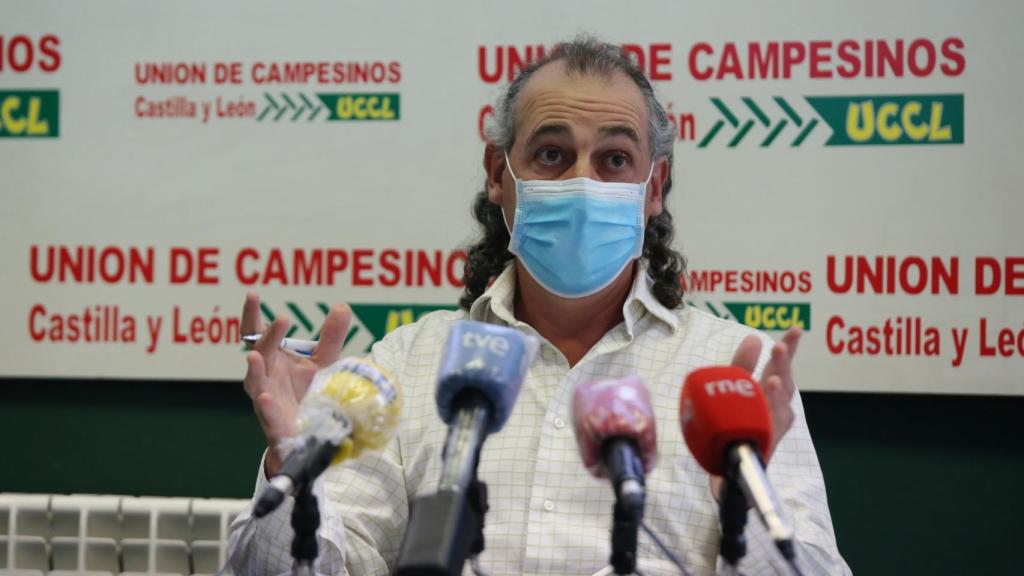 El coordinador de UCCL en Castilla y León, Jesús M. González Palacín, en una imagen de archivo