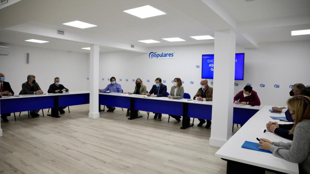 Reunión del PP de Castilla-La Mancha con asociaciones ganaderas. Foto: PP CLM