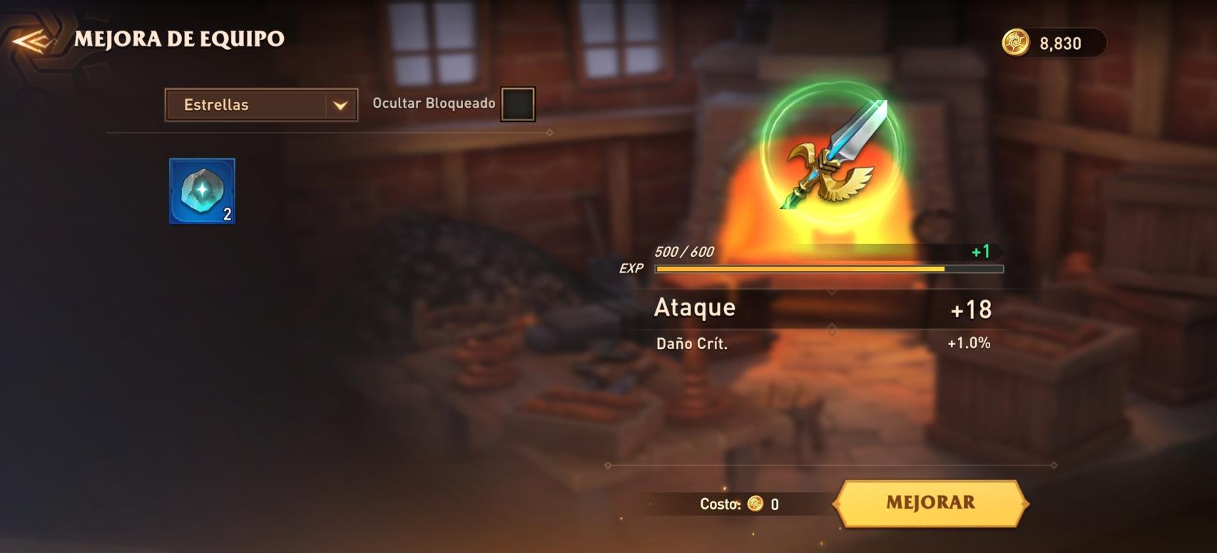 Awaken Chaos Era nivel arma