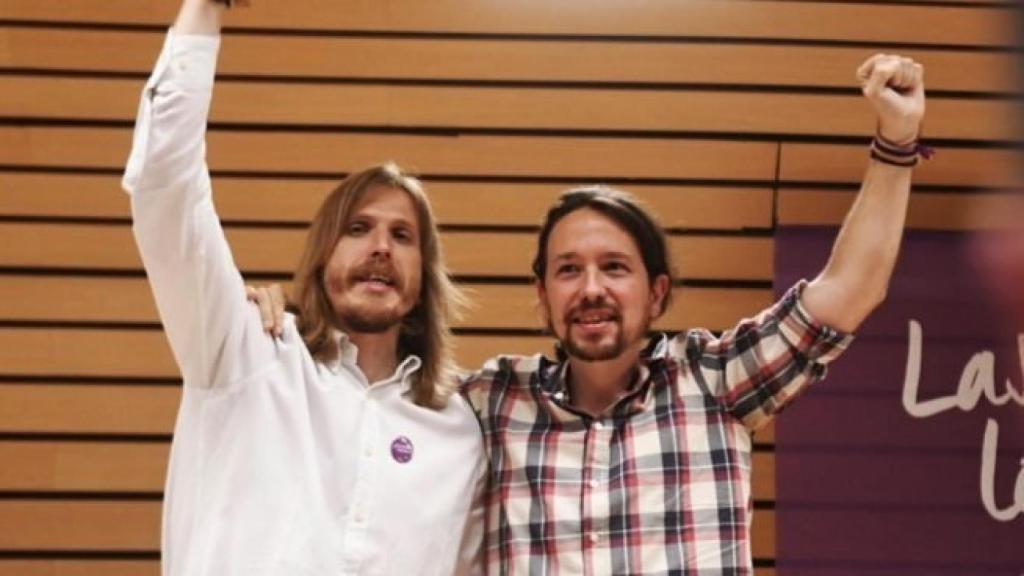 Pablo Iglesias y Pablo Fernández.