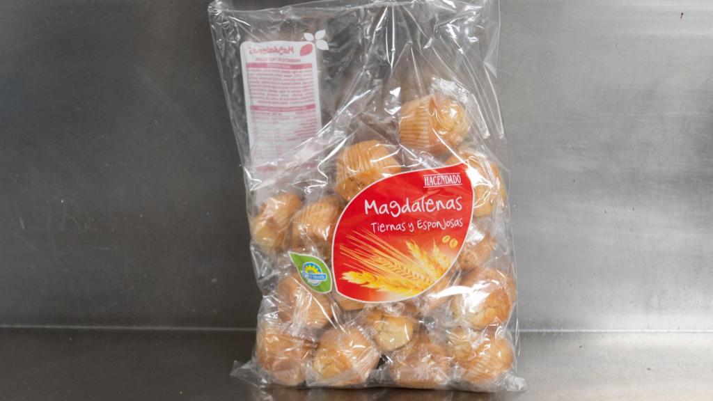El paquete de magdalenas de Hacendado, la marca blanca de Mercadona.