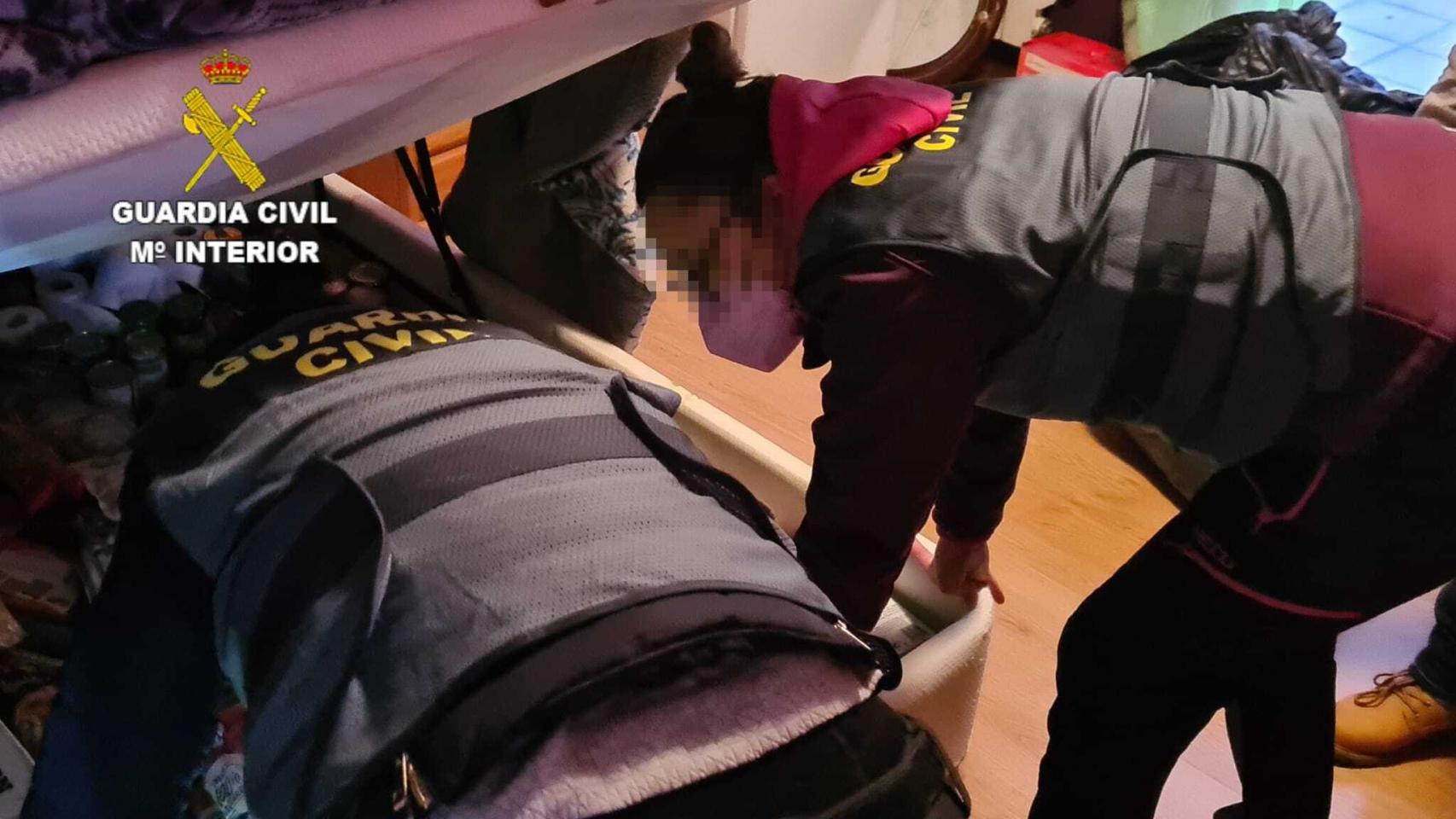 Operación antidroga en Benavente