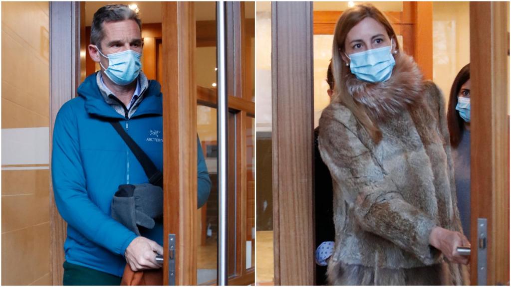 Iñaki Urdangarín y Ainhoa Armentia.