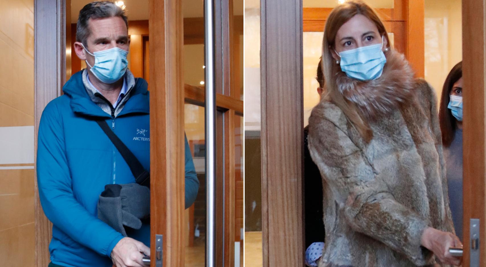 Iñaki Urdangarín y Ainhoa Armentia.